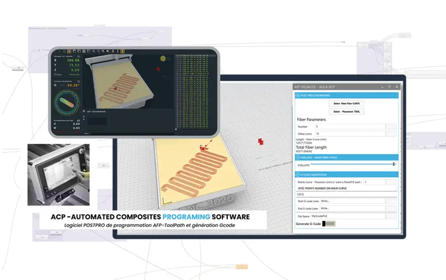 Machine control software interface and monitoring systems